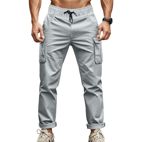 Herren Cargo-Hose mit elastischem Bund und praktischen Seitentaschen EB 1758812816