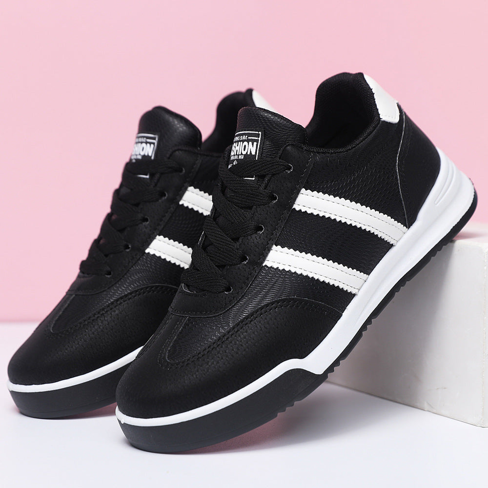 Damen Sportliche Freizeit Sneaker mit atmungsaktiver Oberflächenstruktur EB
