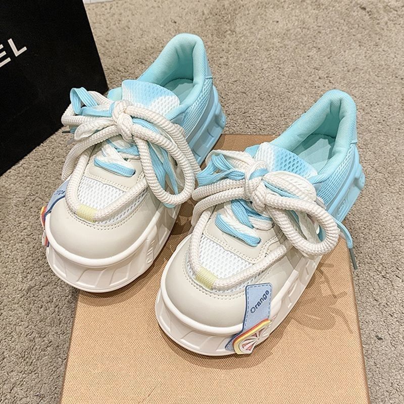 Damen Sneakers im farbenfrohen Design mit atmungsaktiver Sohle EB