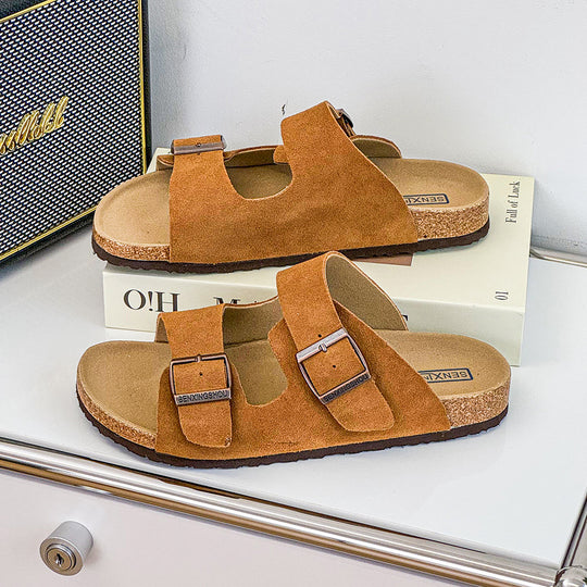 Damen bequeme Fußbett Sandalen EB