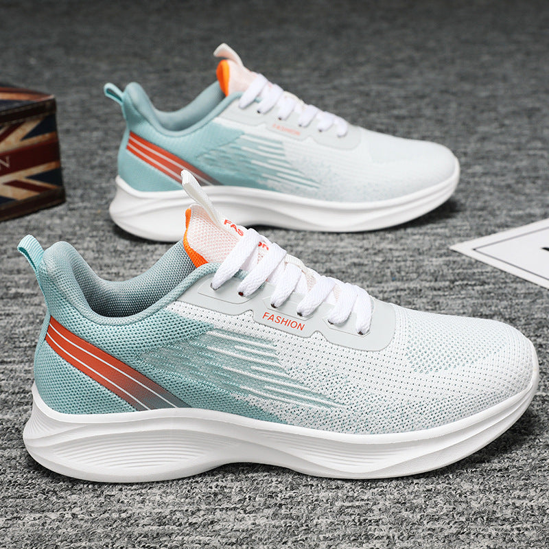 Damen Sportliche Lauf-Sneaker mit atmungsaktivem Mesh-Obermaterial und dämpfender Sohle EB