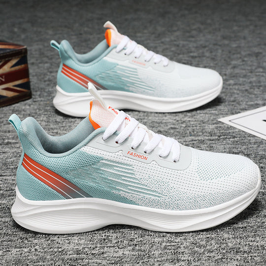 Damen Sportliche Lauf-Sneaker mit atmungsaktivem Mesh-Obermaterial und dämpfender Sohle EB