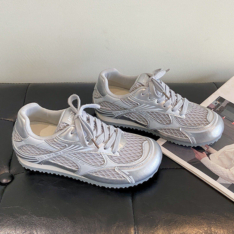 Damen Atmungsaktive Sport-Sneaker mit flexiblem Obermaterial und dämpfender Sohle EB