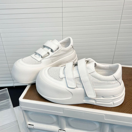 Damen Sportliche Sneakers mit Klettverschluss EB