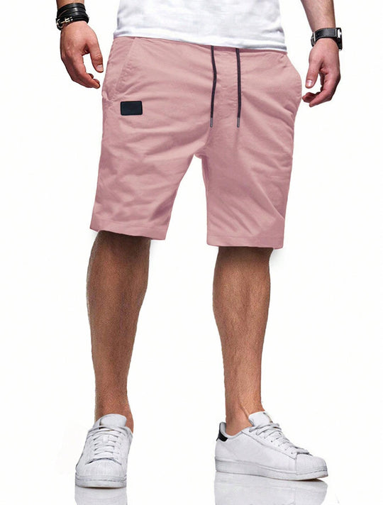 Herren bequeme Sport Shorts mit praktischen Taschen und elastischem Bund EB
