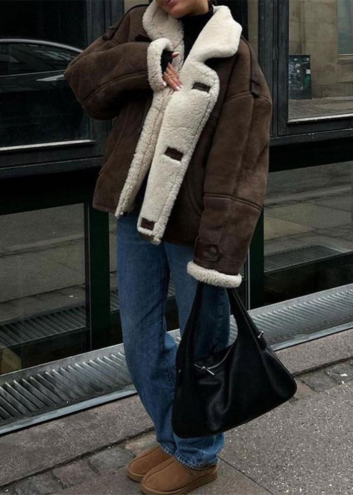 EB | Aviator-Lammfelljacke