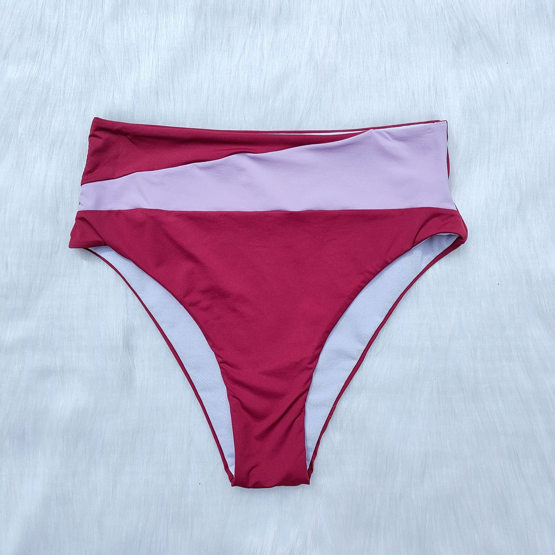 Damen Hochgeschnittenes Bikini-Set mit innovativem Design EB