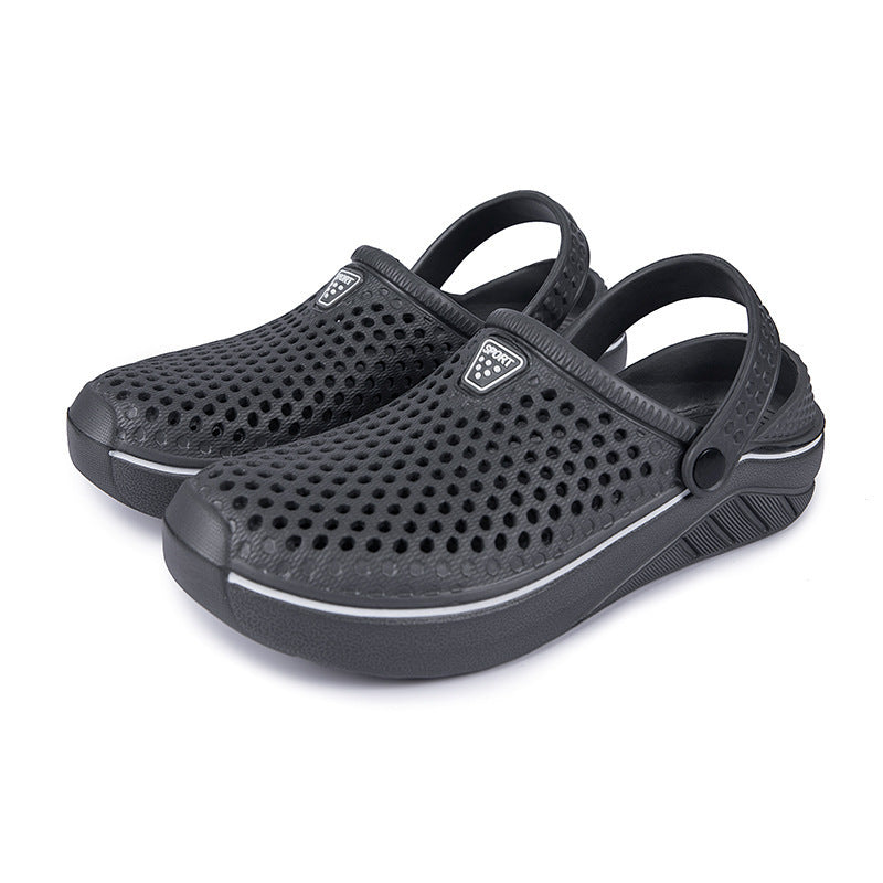 Damen Atmungsaktive Clogs mit rutschfester Sohle und flexiblem Design EB