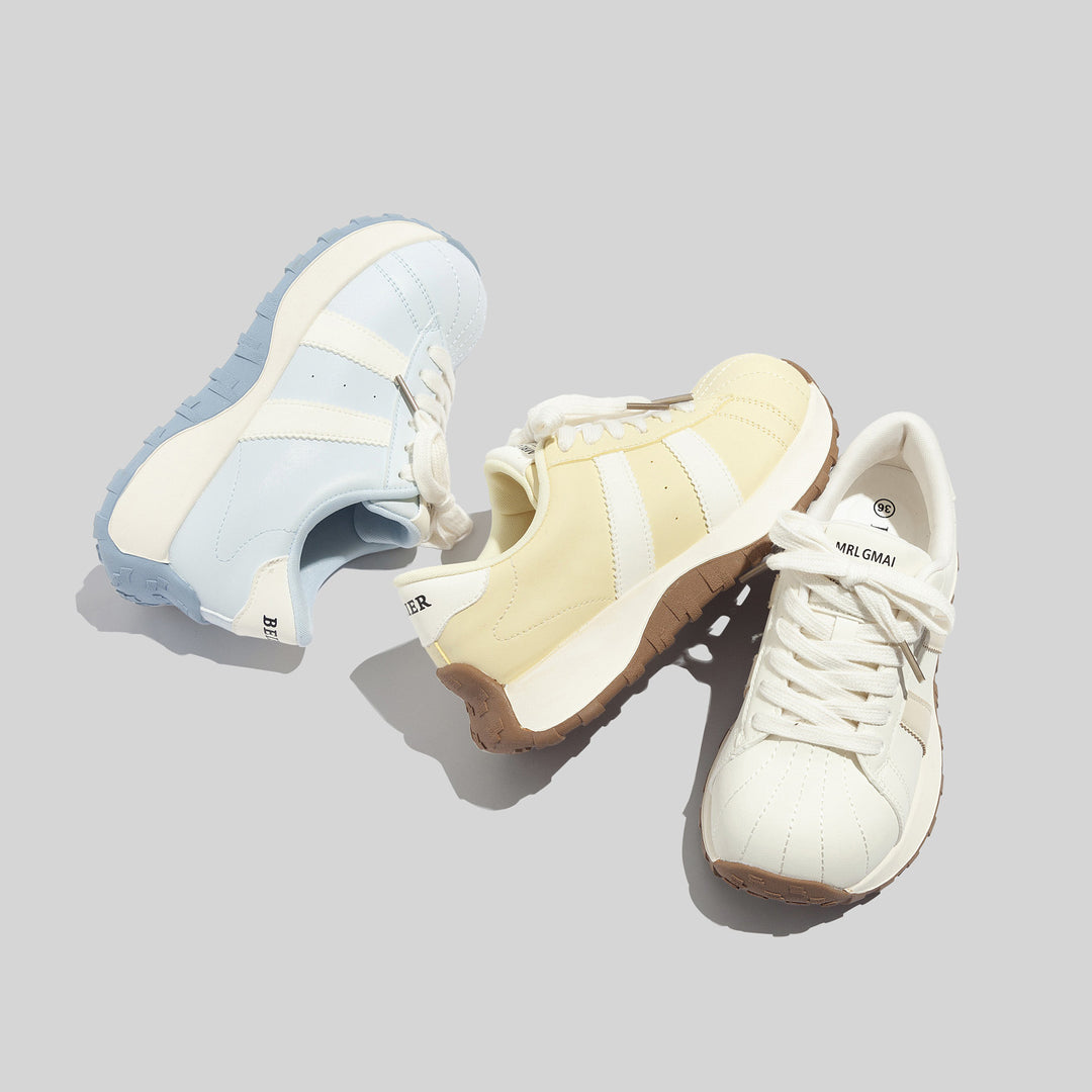 Damen Atmungsaktive Freizeit-Sneakers mit rutschfester Sohle und komfortablem Innenschuh EB