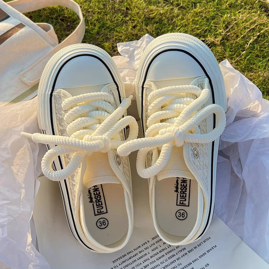 Damen Bequeme Sneakers mit trendy Plateau von EB