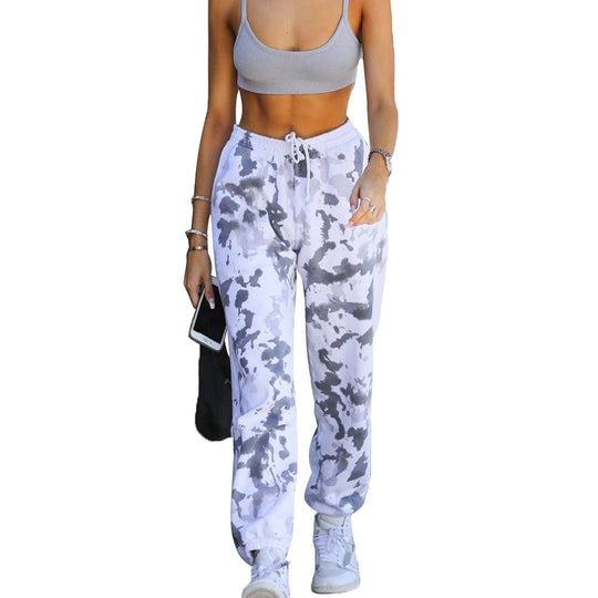 Damen modische Sporthose mit modischem Farbverlauf EB