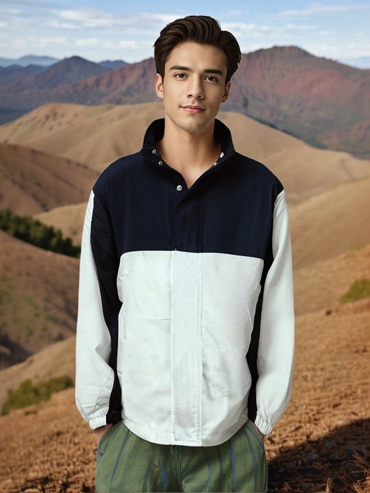 Herren leichte Hybridjacke mit praktischen Taschen und sportlichem Design EB