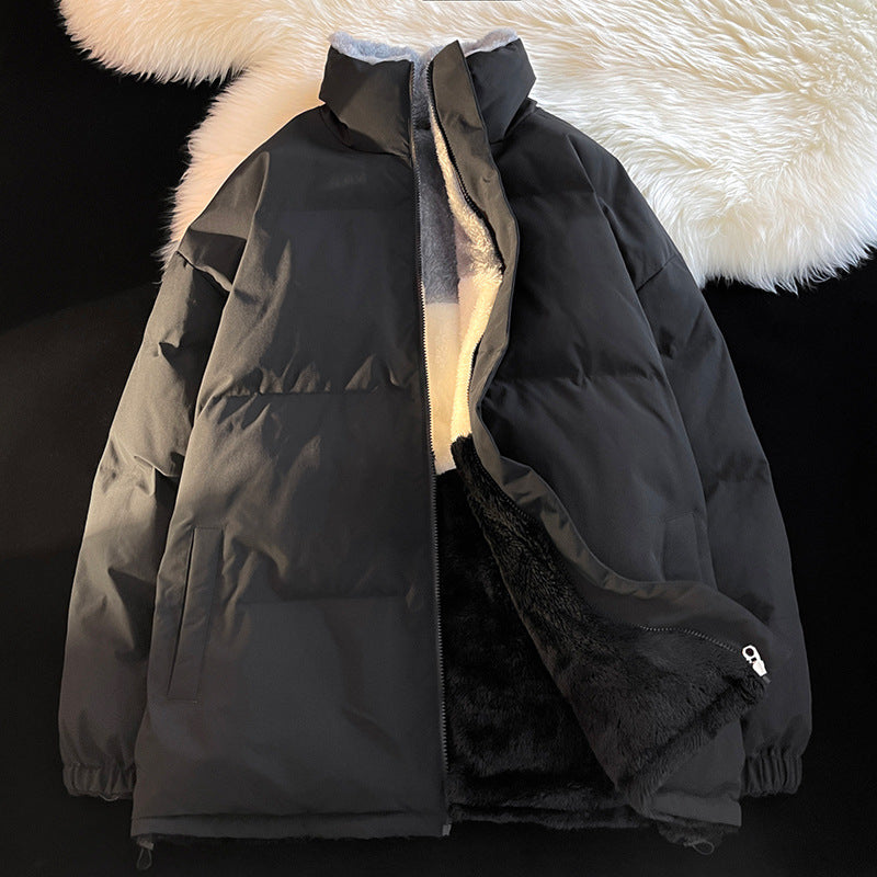 Damen Daunenjacke mit weichem Innenfutter und hohem Kragen EB