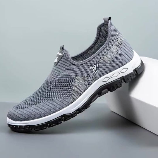Damen Atmungsaktive Slip-On Sportschuhe mit flexibler Sohle EB