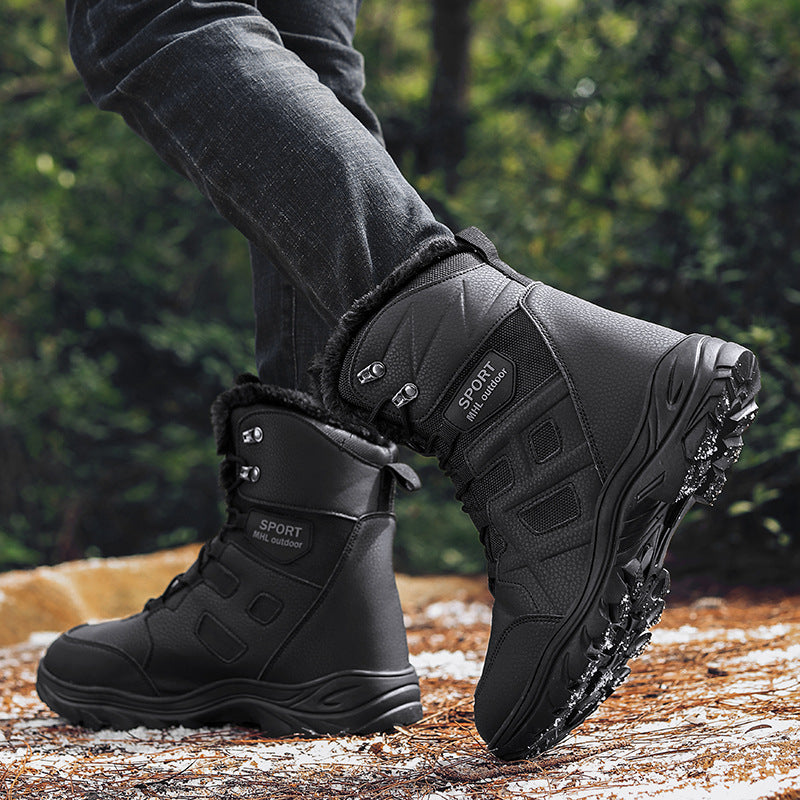 Damen Winterwanderstiefel mit isolierendem Futter und rutschfester Sohle EB
