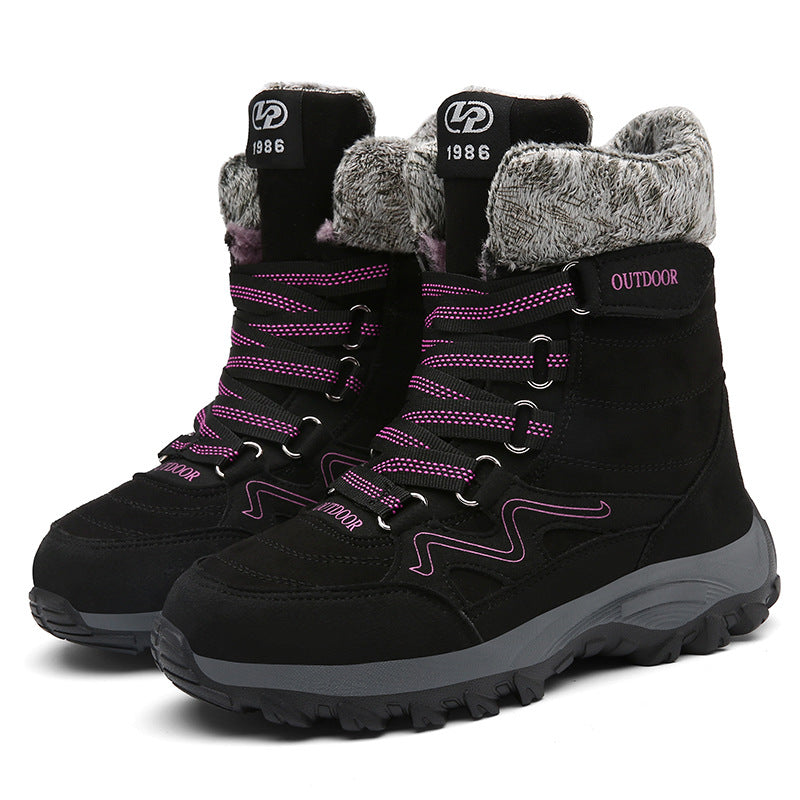 Damen Gemütliche Winterstiefel mit isolierender Fütterung EB