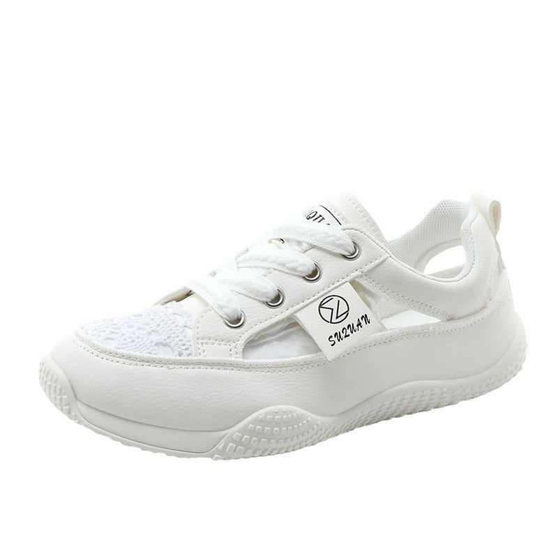 Damen Atmungsaktive Freizeitschuhe mit floralem Netzdesign EB
