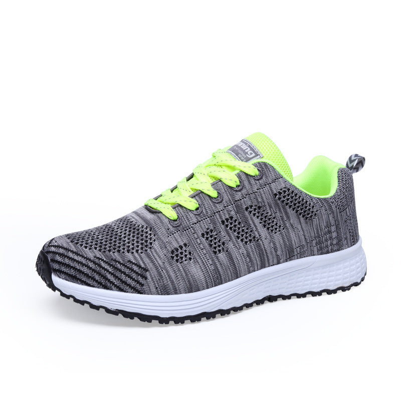 Damen Sportliche Laufschuhe mit atmungsaktiver Oberflächenstruktur und rutschfester Sohle EB