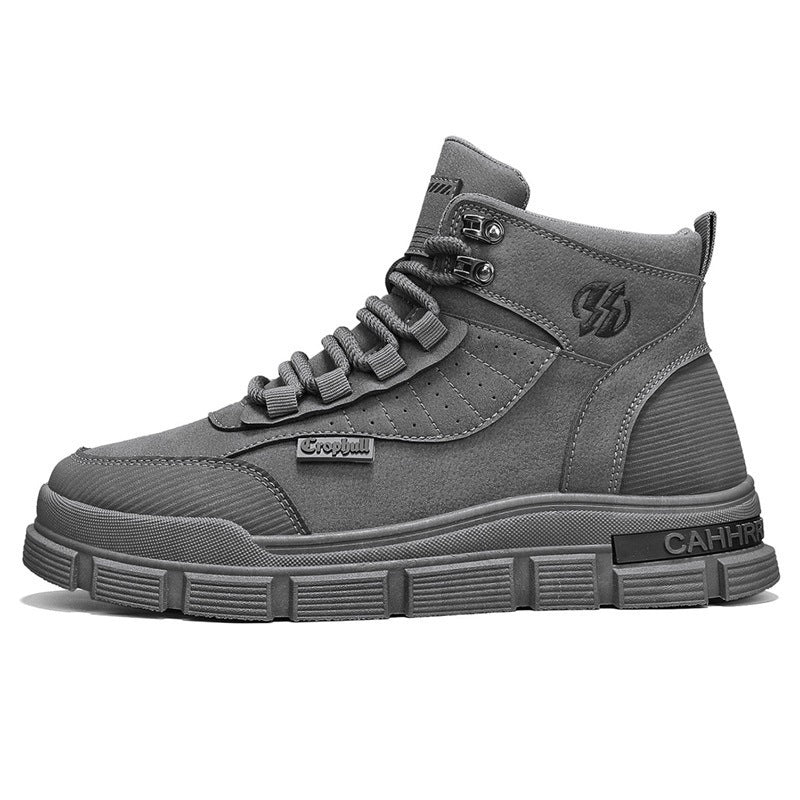 Damen moderne High-Top Sneakers mit stabiler Profilsohle EB
