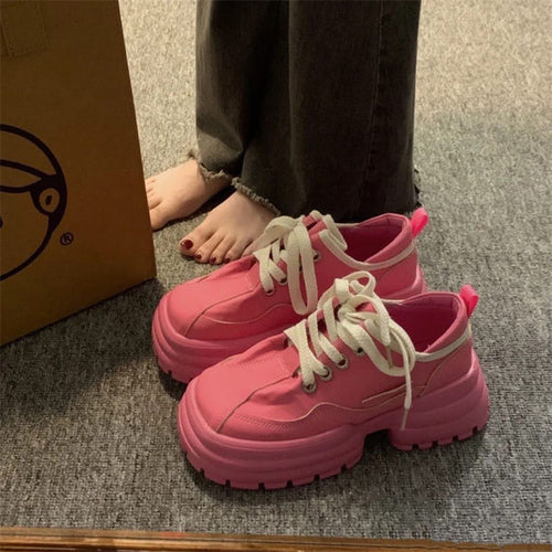 Damen Sneakers mit futuristischem Design und dämpfender Komfortsohle EB
