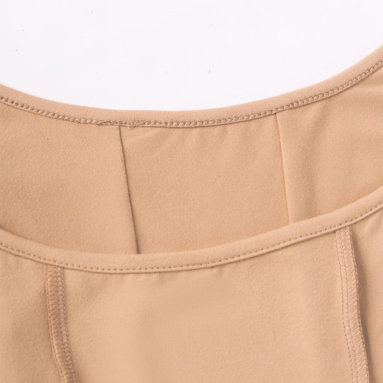 Damen Langarm-Crop-Top mit raffiniertem Wickeldetail EB