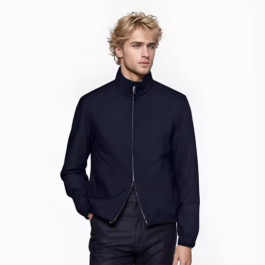 Herren leichte Übergangsjacke mit hohem Kragen EB