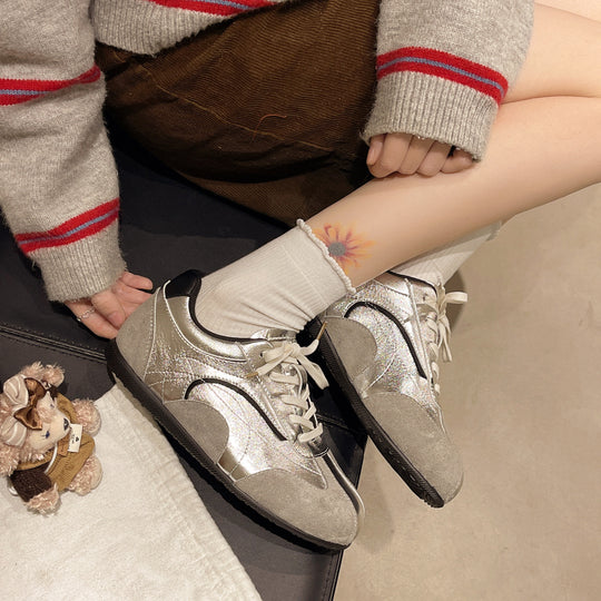 Damen sportliche Sneaker mit eleganten Akzenten und komfortablem Fußbett EB