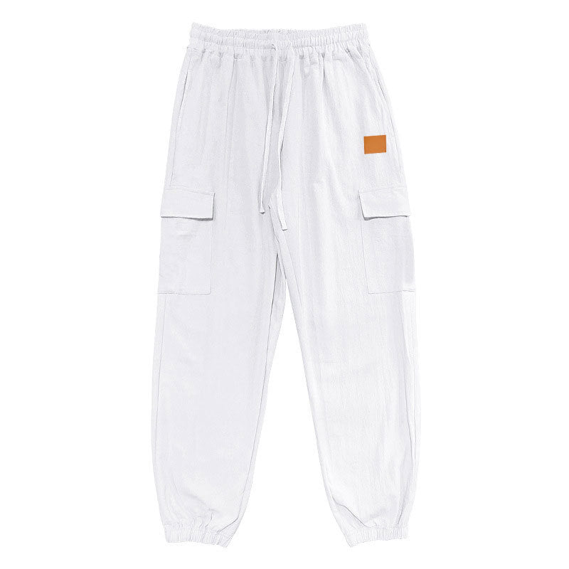 Herren Cargo-Hose mit elastischem Bund und praktischen Taschen EB