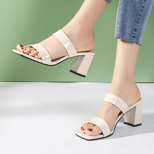 Damen Sandalen mit Blockabsatz EB