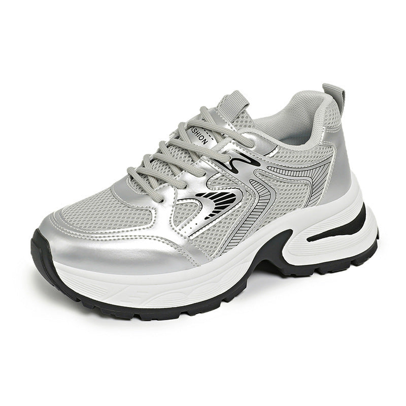 Damen Sportliche Sneakers mit atmungsaktivem Obermaterial und modernem Design EB