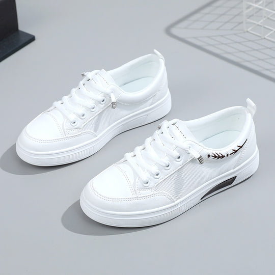 Damen Modische Sneakers mit atmungsaktiver Mesh-Struktur und weicher Innensohle EB