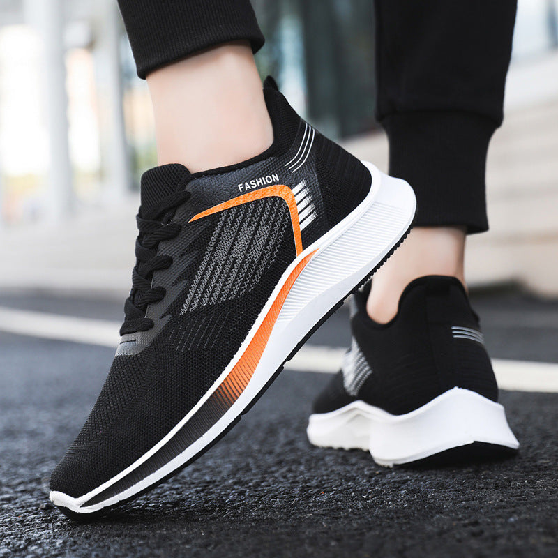 Damen Sportliche Sneaker mit atmungsaktivem Mesh und flexibler Dämpfung EB