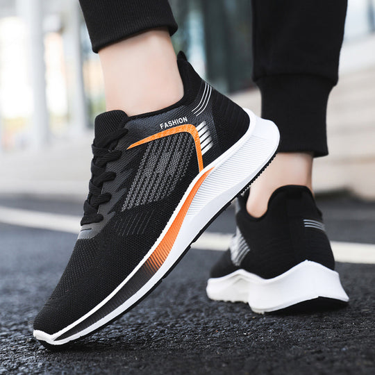 Damen Sportliche Sneaker mit atmungsaktivem Mesh und flexibler Dämpfung EB