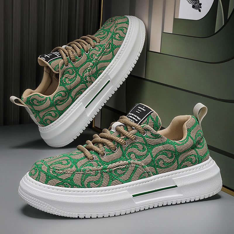 Damen modische Sneakers mit innovativem Design und atmungsaktiver Oberfläche EB