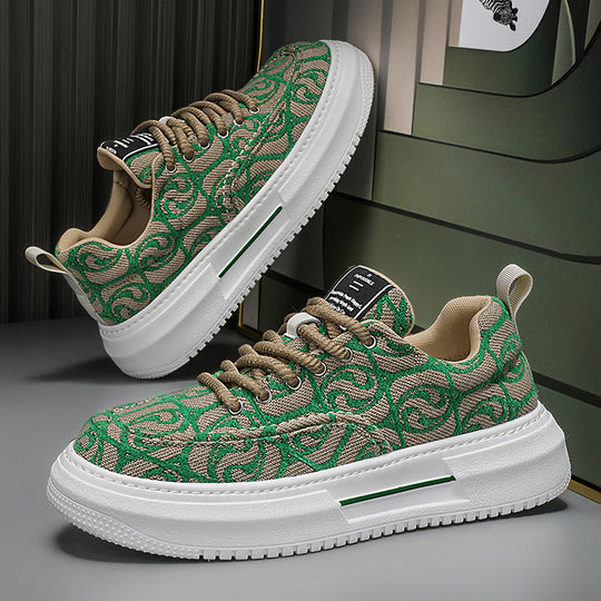 Damen modische Sneakers mit innovativem Design und atmungsaktiver Oberfläche EB