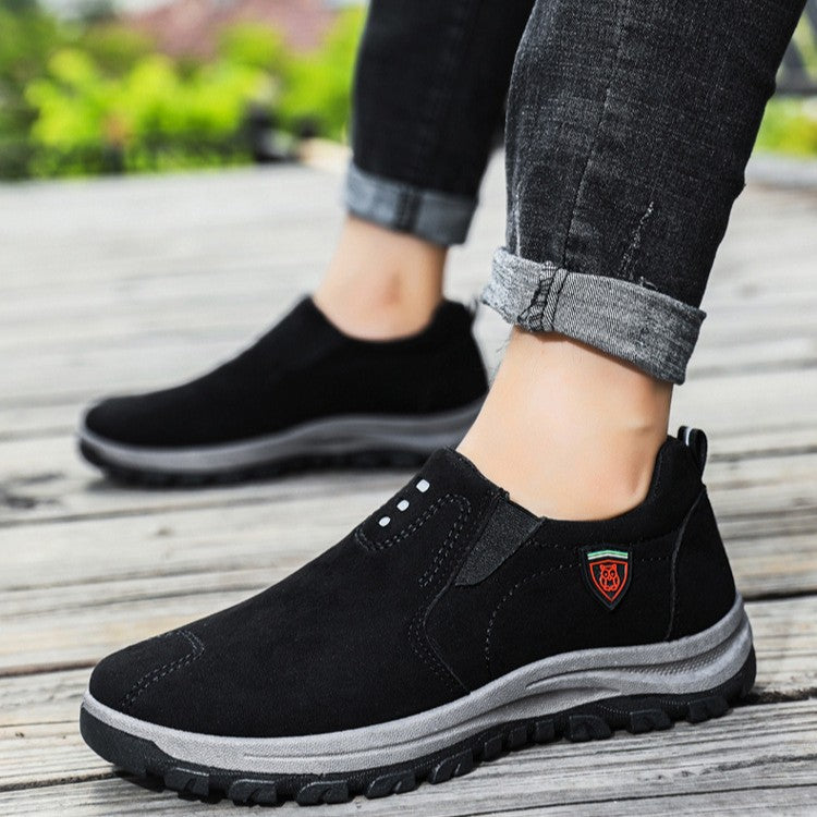Herren Komfortable Slipper-Sneaker mit rutschfester Sohle und atmungsaktivem Obermaterial EB