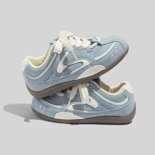 Damen Sportliche Sneakers mit atmungsaktivem Obermaterial und rutschfester Sohle EB