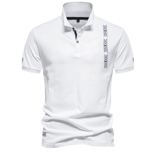 Herren Polo-Shirt mit modernem Design und feiner Struktur EB
