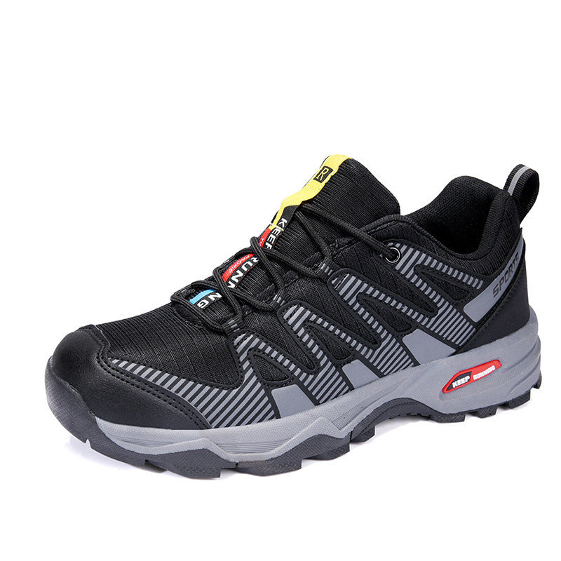 Herren robuste Trail‑Hybrid‑Sneaker mit verstärkter Zehenkappe und griffiger Offroad‑Profilsohle EB