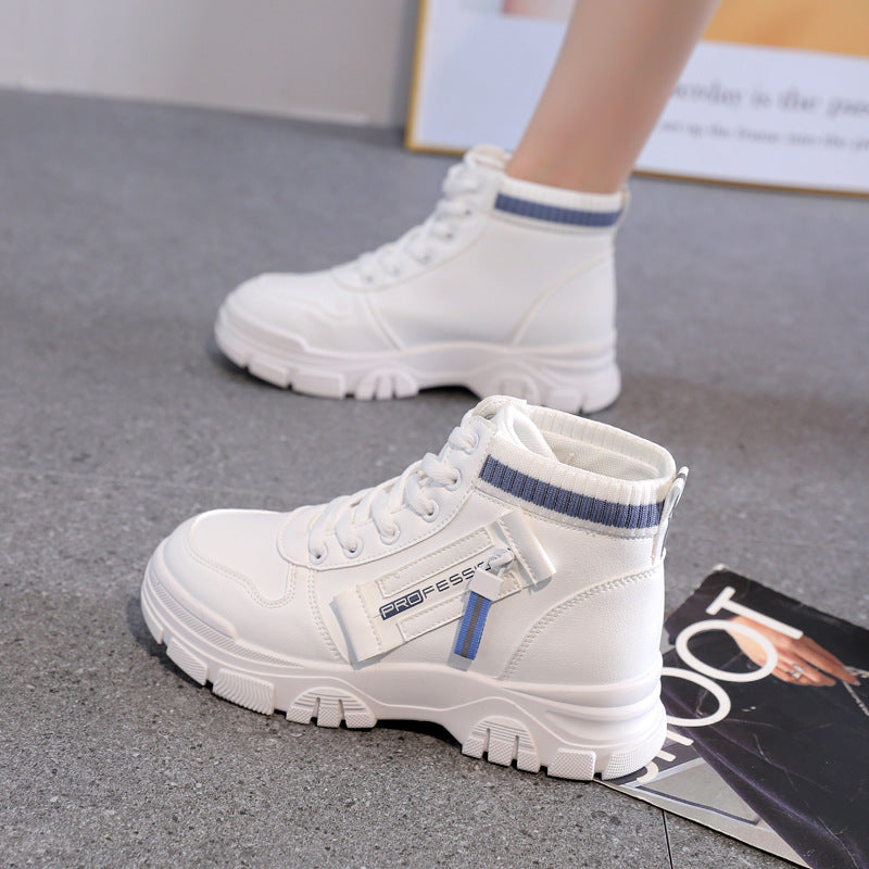 Damen Hochwerden Sneakers mit sportlichem Stil und flexiblem Komfort EB