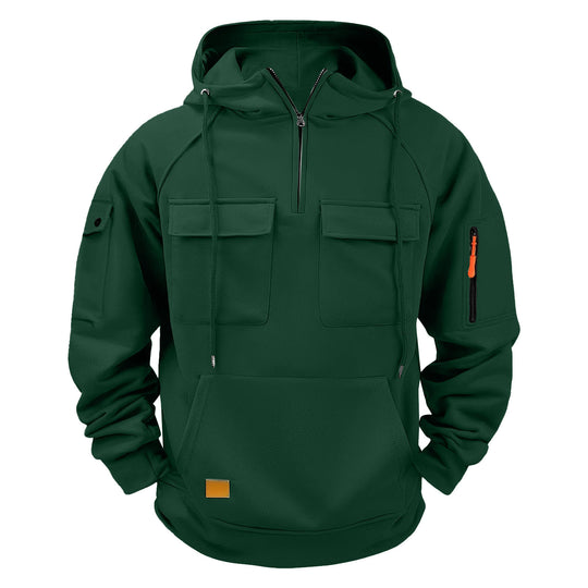 Herren Alltags-Hoodie mit praktischen Taschen EB