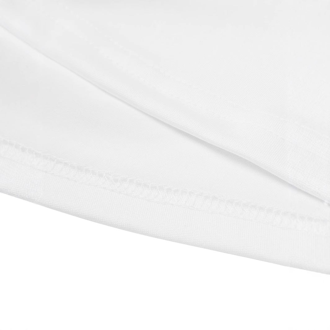 Damen Crop-T-Shirt mit raffiniertem Schleifenaufdruck EB