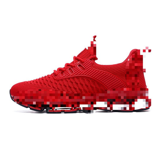Damen Sportliche Laufschuh Sneakers mit atmungsaktivem Design und flexibler Sohle EB