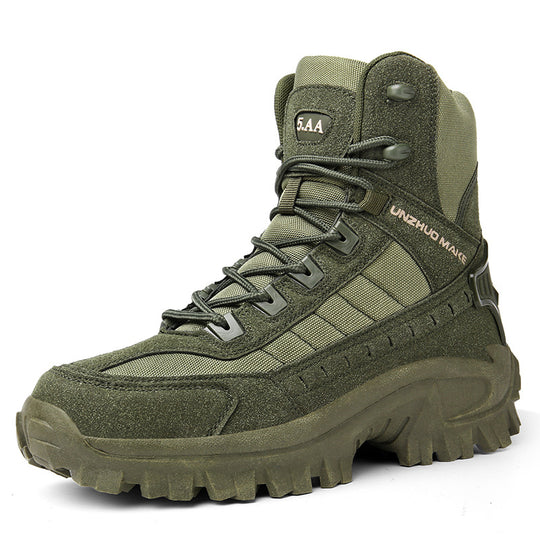 Damen Militärische Wanderschuhe mit rutschfester Sohle und atmungsaktivem Obermaterial EB