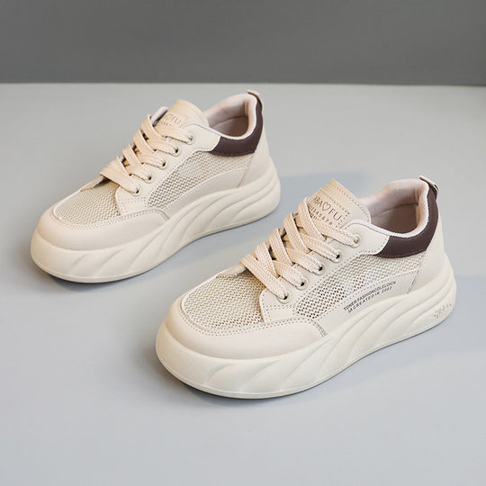 Damen sportliche Sneakers mit leichtem Mesh-Obermaterial und dämpfender Sohle EB