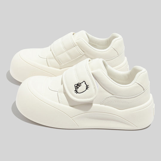 Damen Sneaker mit Klettverschluss und charmantem Tiermotiv EB