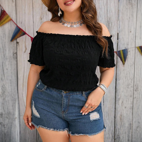 Damen Off-Shoulder Bluse EB