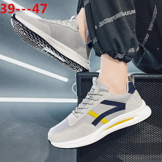 Damen Leichte Fitness-Sneakers mit atmungsaktiver Mesh-Oberfläche und dämpfendem Sohlenprofil EB