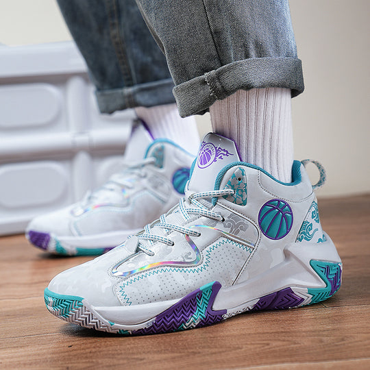 Damen Basketball Sneakers mit rutschfester Sohle und stoßdämpfender Technologie EB