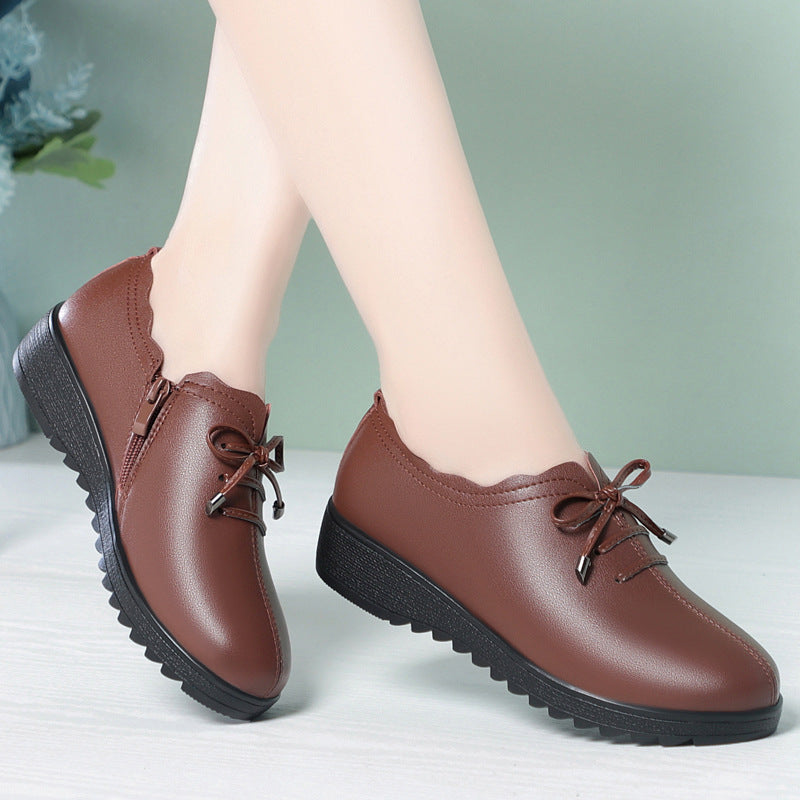 Damen Elegante Schnürschuhe mit modischem Design und bequemer Sohle EB